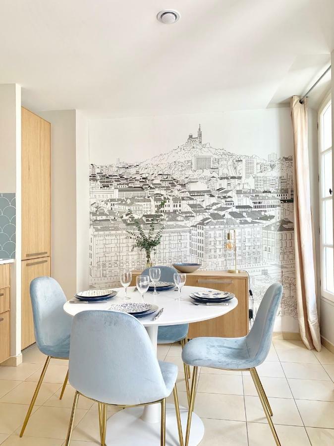 Apartamento L'Escale Au Coeur Du Vieux Port De Marsella Exterior foto