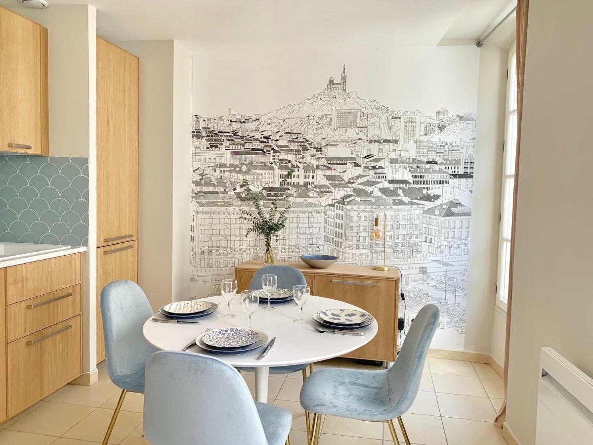 Apartamento L'Escale Au Coeur Du Vieux Port De Marsella Exterior foto
