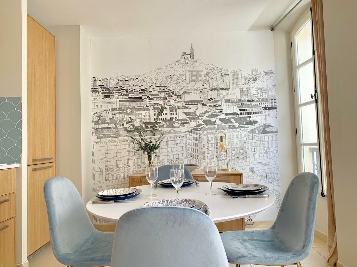 Apartamento L'Escale Au Coeur Du Vieux Port De Marsella Exterior foto